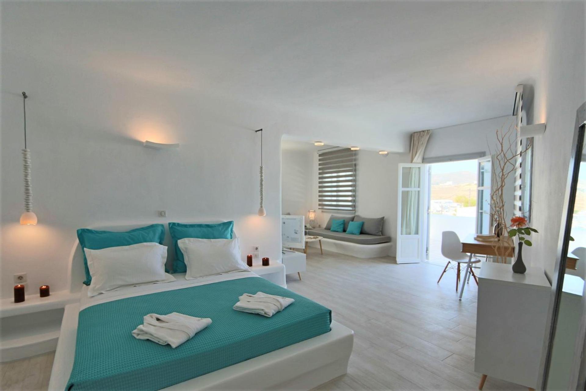 Yades - All Sea View Suites - Adults Only Naousa  Room photo